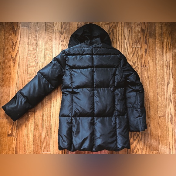 CLUB MONACO SHORT PUFFER JACKET | BLACK | SIZE XS - Picture 2 of 6
